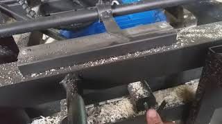 Disk sawmill 11 kW ПДУ 500 video 0