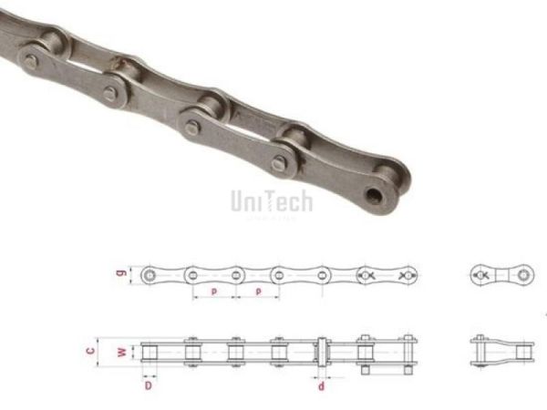 212B Звено соединительное с двойным шагом Vision