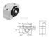 Линейный подшипниковый блок 08-SC-S-UU (d=08mm BxC=24x7,7mm) CN