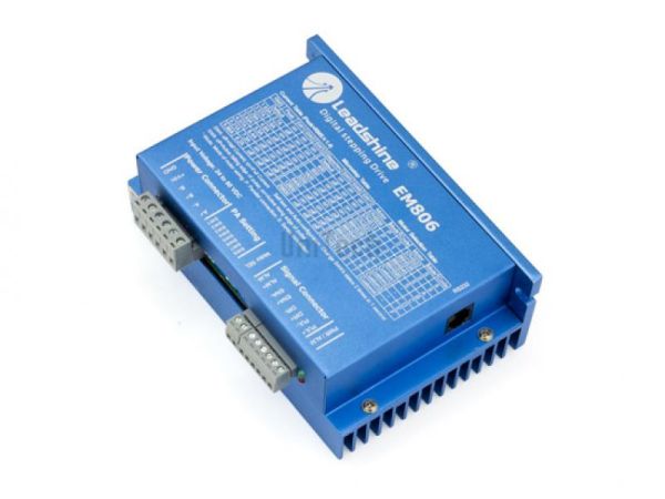Драйвер шагового двигателя цифровой EM806, 48~68 VDC, 8A Leadshine