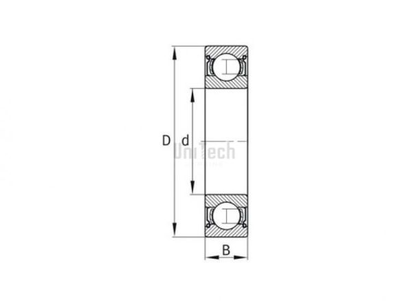 Подшипник 6304 ZZ (80304) SKF