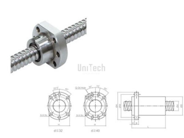 ШВП 16x16 Гайка правая SFA B TBI MOTION