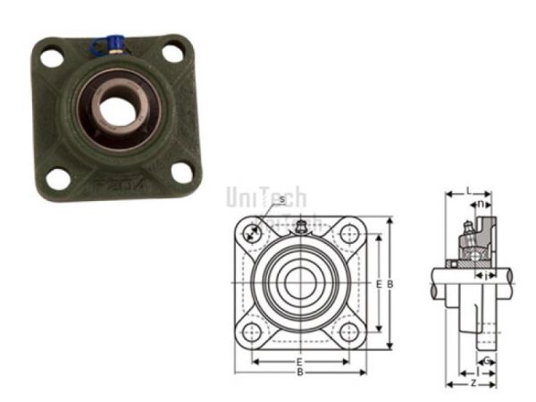 Подшипниковый узел UCF 206 CX