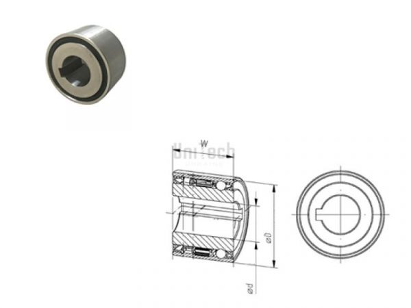 Муфта обгонная FND 459 M GMN