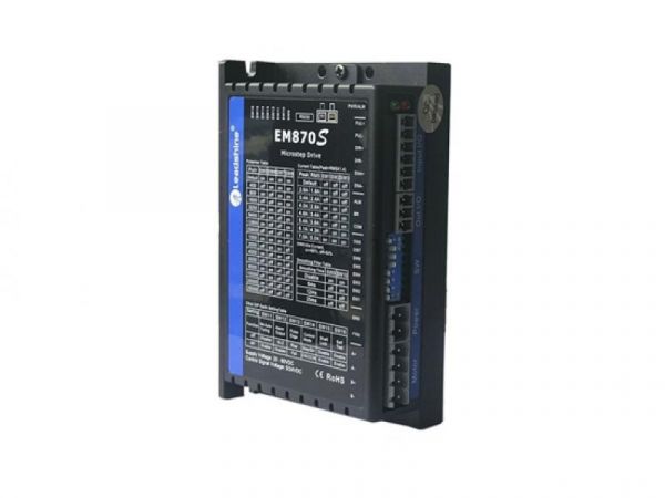 Драйвер шагового двигателя, EM870S, 48~68 VDC, 5A Leadshine