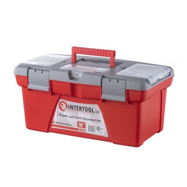 Комплект ящиків для інструменту, 3 шт., 13"/16"/18" (ВХ-0413 13" / ВХ-0416 16" / ВХ-0418 18") INTERTOOL BX-0403