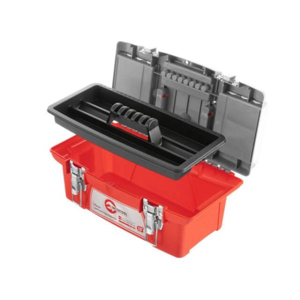 Ящик для инструмента с металевими замками 13" 335*185*130 мм INTERTOOL BX-0513