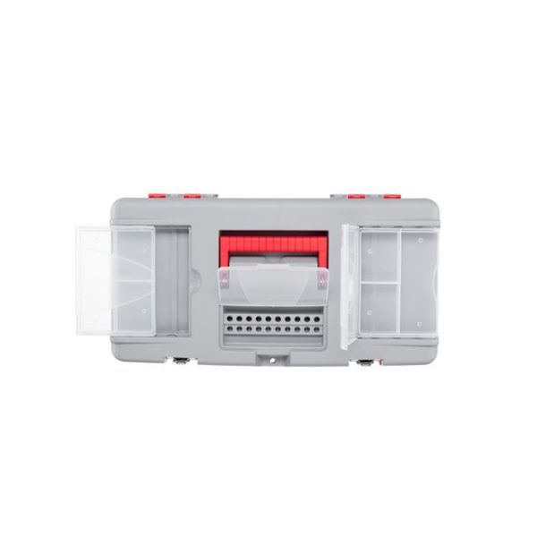 Ящик для інструменту з металевими замками, 16" 415*210*190 мм INTERTOOL BX-0516