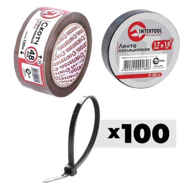 Набір для домашнього використання "Екстра" INTERTOOL BX-1006