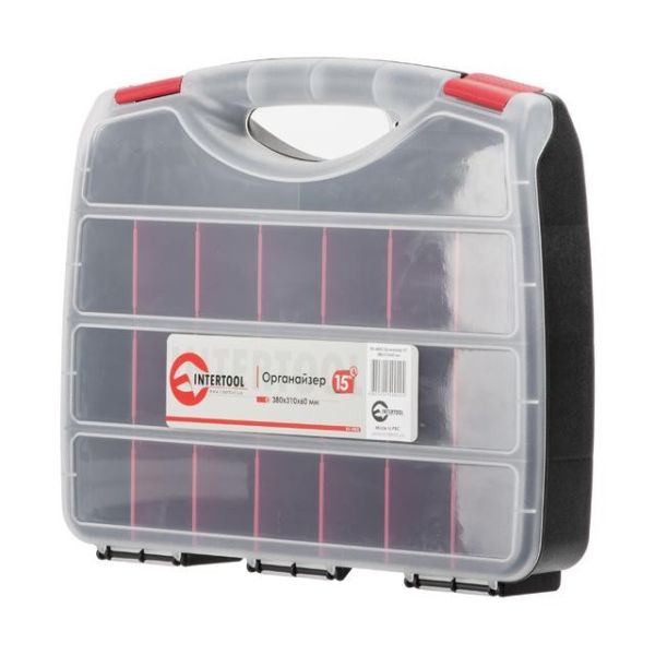 Органайзер 15" 380x310x60 мм INTERTOOL BX-4002