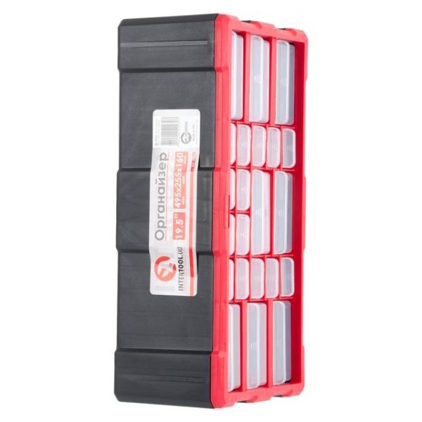 Органайзер 19,5" 495*255*160 мм INTERTOOL BX-4023