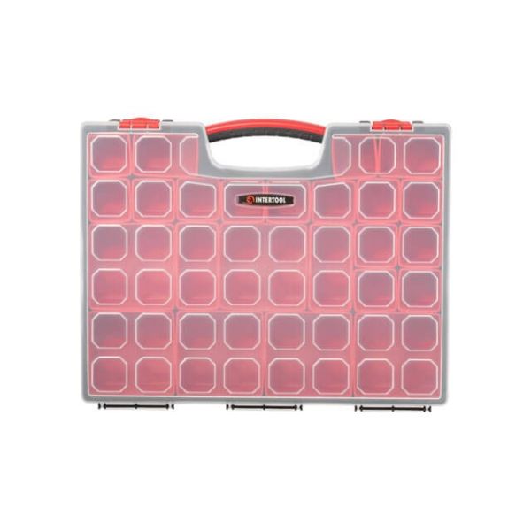 Органайзер 16 ", 24 лотка, 41.5х33х6 см INTERTOOL BX-4033