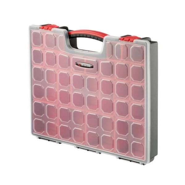 Органайзер 16 ", 24 лотка, 41.5х33х6 см INTERTOOL BX-4033