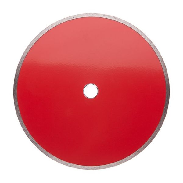 Диск відрізний алмазний по плитці, з суцільною крайкою, 230мм, 22-24% INTERTOOL CT-3010