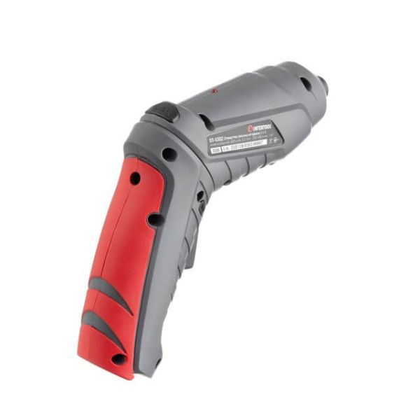 Викрутка акумуляторна 3.6V, NiCd, поворотна рукоятка, кейс+насадки INTERTOOL DT-0302