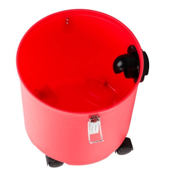 Пилосос будівельний 20 л., 1400 Вт. Сухе, вологе прибирання. Багаторазовий складний фільтр, фільтр-пакет. INTERTOOL DT-1020