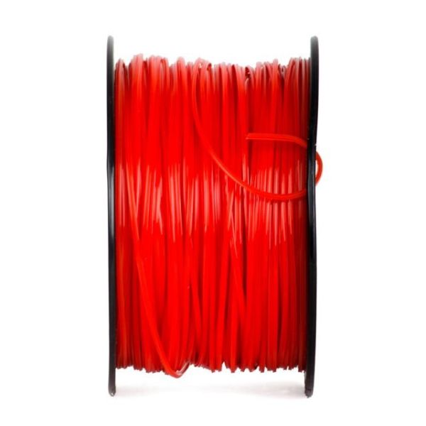 Волосінь для тріммерів та бензокос зірка 2.0 мм, бухта 245м, червона INTERTOOL DT-2271