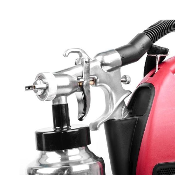 Фарбопульт електричний HVLP 600 Вт, форсунка 1.8 мм, бачок 1л., 0.14-0.70 Бар, 450-550 мл / хв INTERTOOL DT-5060