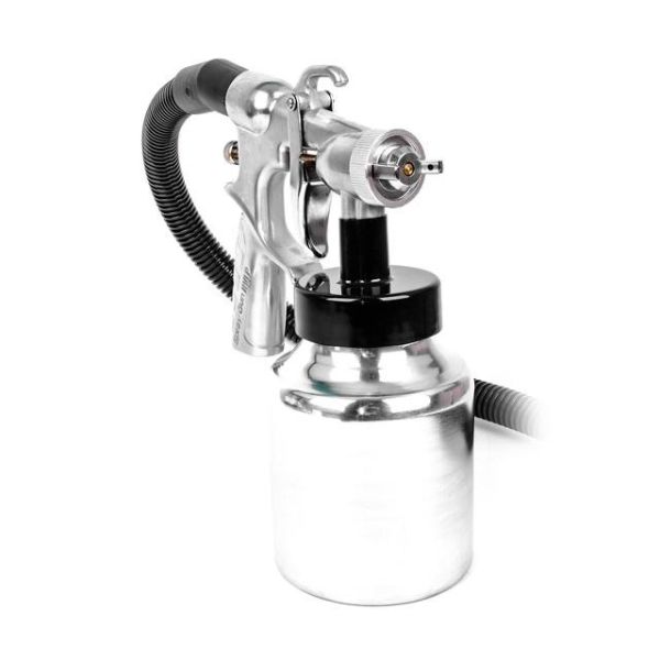 Фарбопульт електричний HVLP 600 Вт, форсунка 1.8 мм, бачок 1л., 0.14-0.70 Бар, 450-550 мл / хв INTERTOOL DT-5060