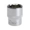 Голівка шестигранна 1/2" 24мм x 38мм CrV INTERTOOL ET-0024