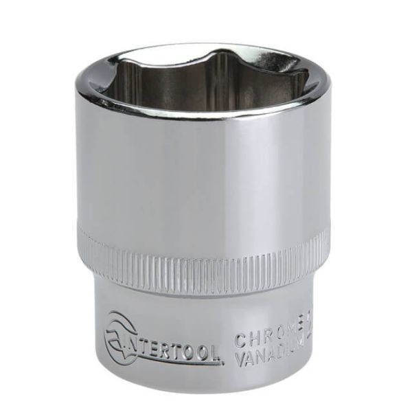 Головка шестигранна 1/2 ", 28мм, Cr-V INTERTOOL ET-0028