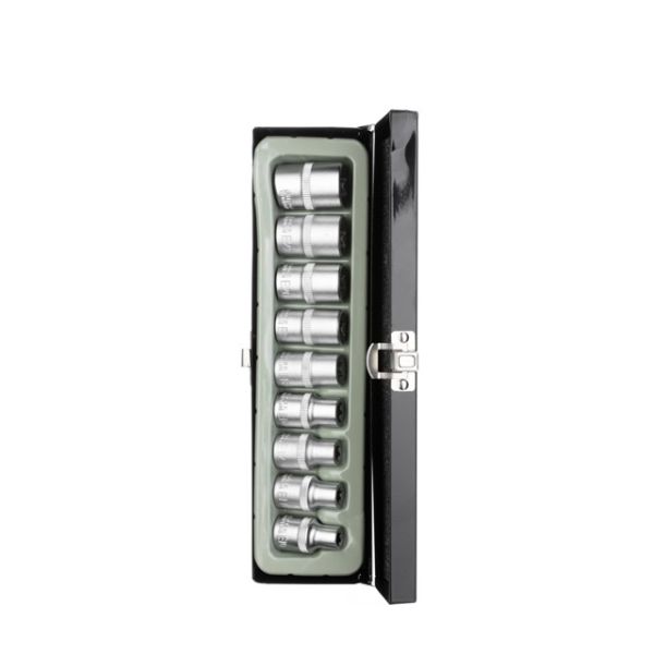 Набір голівок TORX 9шт, E10-E24, 1/2" INTERTOOL ET-6014