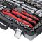 Набір інструментів професійний 1/4" & 3/8" & 1/2", 151 од., Cr-V INTERTOOL ET-7151