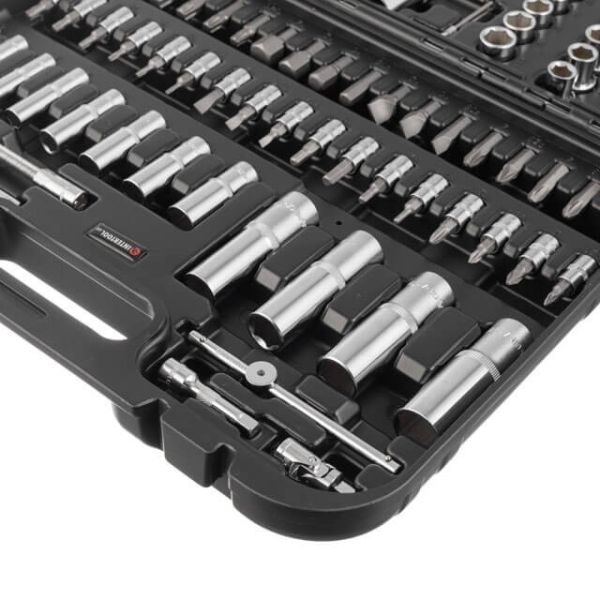 Набір інструментів 1/2 "& 1/4", 94 од., Cr-V INTERTOOL ET-8094