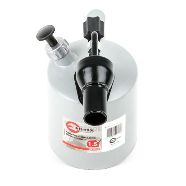 Лампа паяльна бензинова 1.5 л INTERTOOL GB-0032