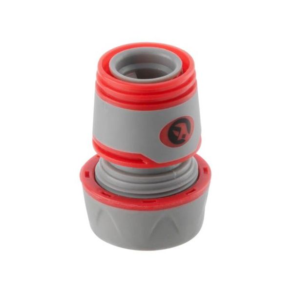 Конектор з аквостопом 1/2" для шланга 1/2" INTERTOOL GE-1119
