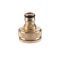 Адаптер латунний на конектор 1/2" із внутрішньою різьбою 3/4" та 1" STORM INTERTOOL GE-1211