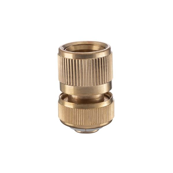 Конектор латунний 1/2" на шланг 1/2" STORM INTERTOOL GE-1216