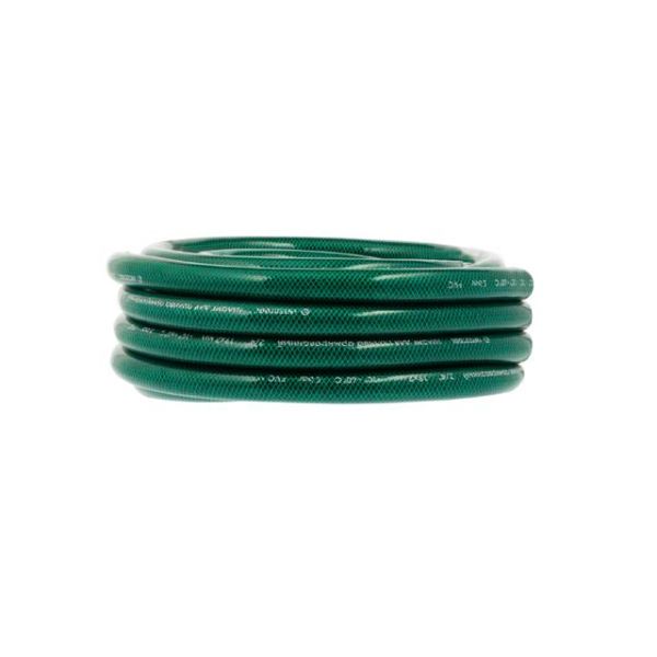 Шланг садовий, тришаровий, зелений, у відрізках по 10м, 19ммx2ммx10м, армований INTERTOOL GE-4041