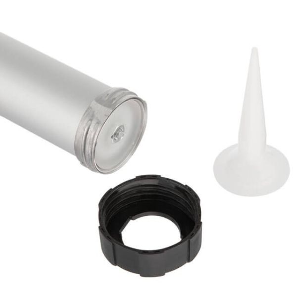 Пістолет для видавлювання силікону 600мл INTERTOOL HT-0026