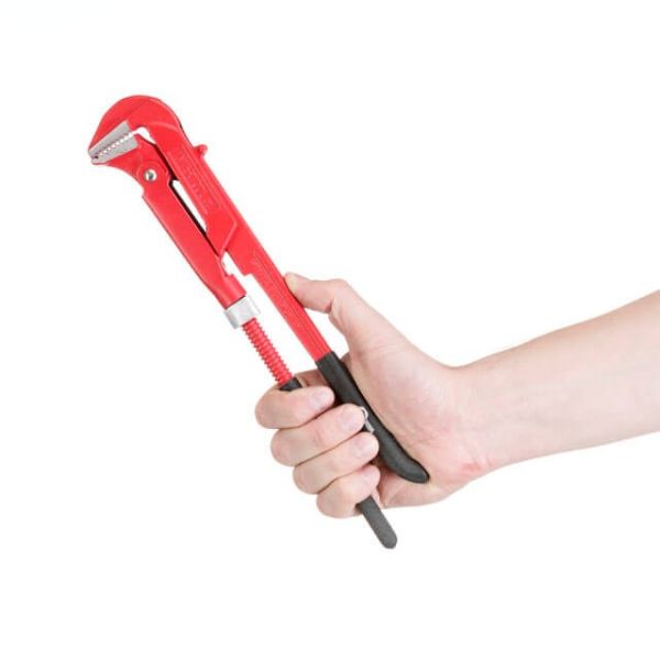 Ключ трубний 1.0", 90° INTERTOOL HT-0187