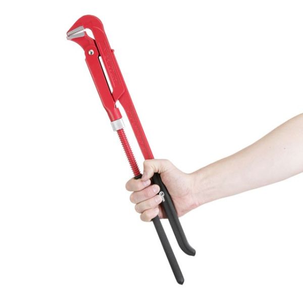 Ключ трубний 2.0", 90° INTERTOOL HT-0189