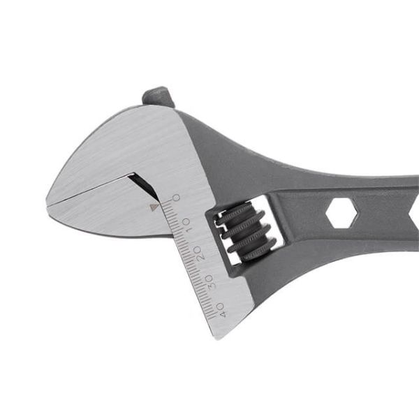 Ключ розвідний 300 мм, двокомпонентна рукоятка INTERTOOL HT-0198