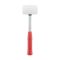 Киянка гумова 450 г.,бiла гума,металева ручка INTERTOOL HT-0227