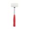 Киянка гумова 40 мм 225 г.,бiла гума,металева ручка INTERTOOL HT-0234