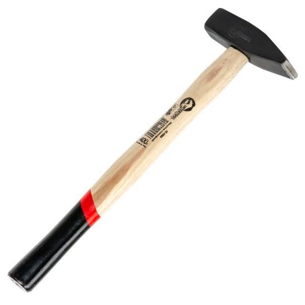 Молоток слюсарний 400г,ручка ясен INTERTOOL HT-0253