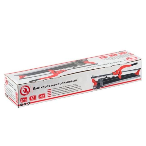 Плиткоріз монорельсовий 600 мм, на підшипниках INTERTOOL HT-0382