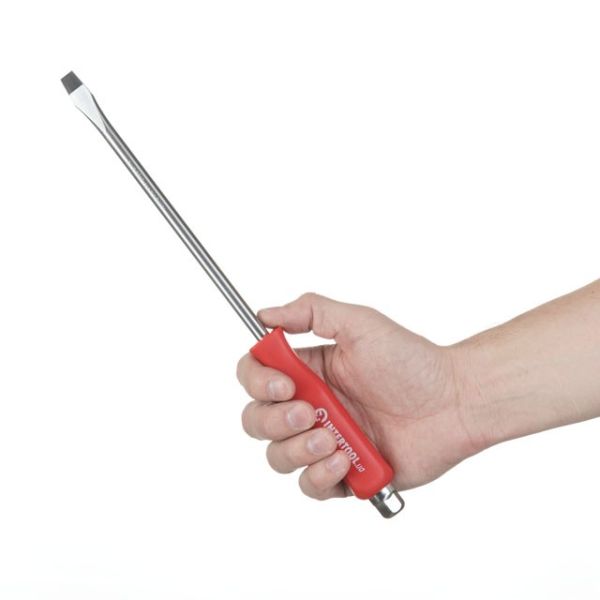 Викрутка шліцева SL9 x 200 мм, CrV INTERTOOL HT-0485