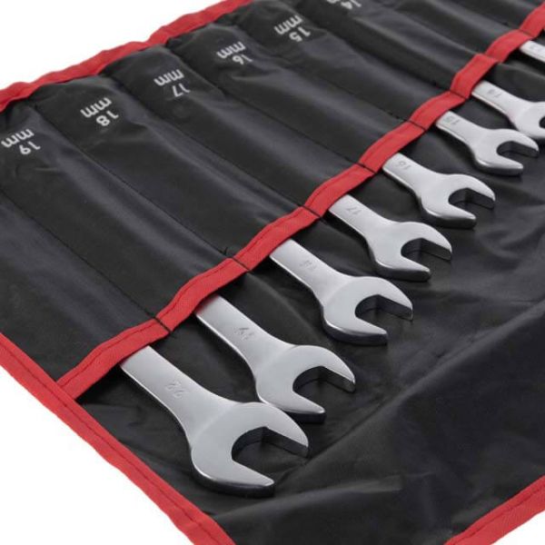 Набір ключів комбінованих 15 шт., 6-19, 22 мм CrV INTERTOOL HT-1204