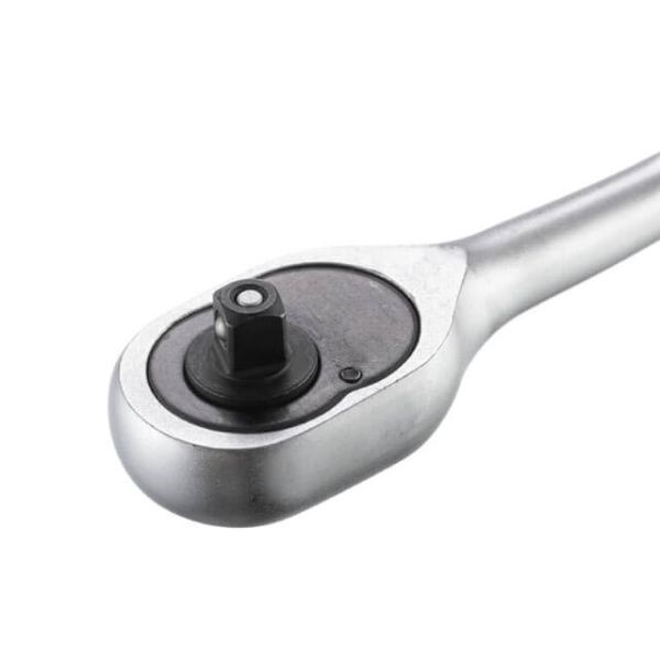Рукоятка із храповим механізмом на 45 зубів 1/4'' (Проф) CrV INTERTOOL HT-2117