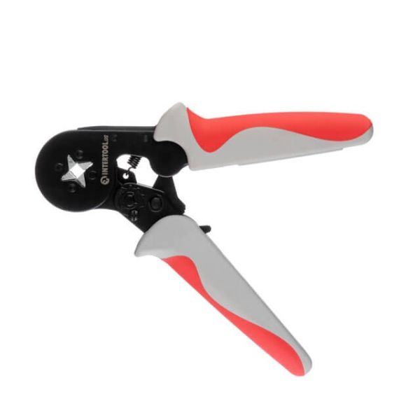 Інструмент для обтиску трубчастих наконечників 0.25-6 мм2 INTERTOOL HT-7051