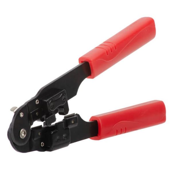 Кліщі для обтиску штекерів RJ-45 (8р8с) INTERTOOL HT-7054