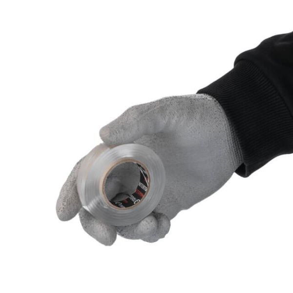 Стрічка клейка двостороння DOUBLE FIX 15мм * 1м * 2 мм, прозора, акрил, Storm INTERTOOL KT-0826