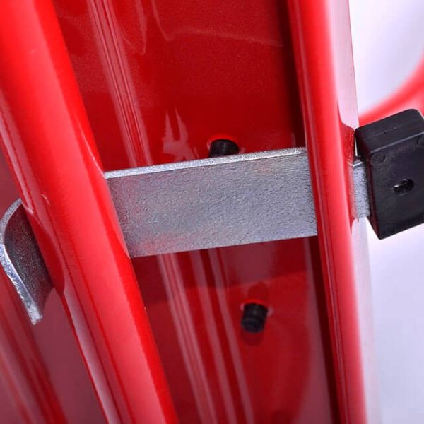 Стрем'янка сталева, 4 сходи, 380x260мм, висота 1361мм INTERTOOL LT-0034