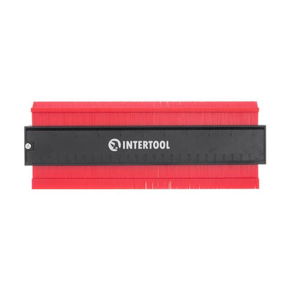 Шаблон для копіювання контуру 250мм, ABS, з фіксатором INTERTOOL MT-0025