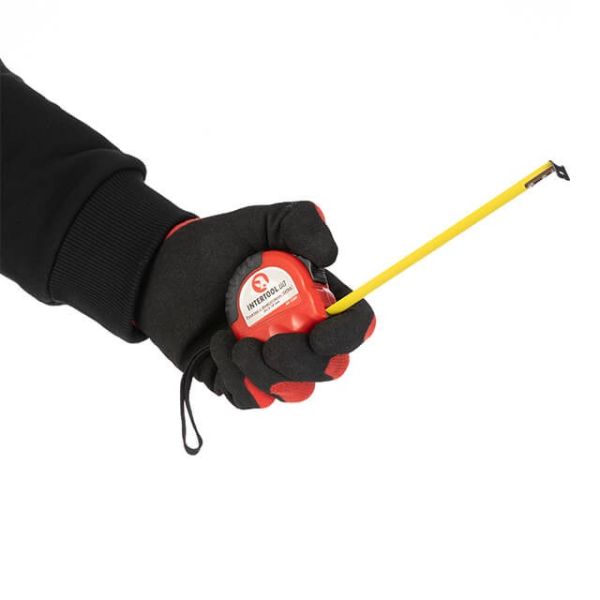 Рулетка з металевим полотном 3м x 16мм "EXTRA" INTERTOOL MT-0203